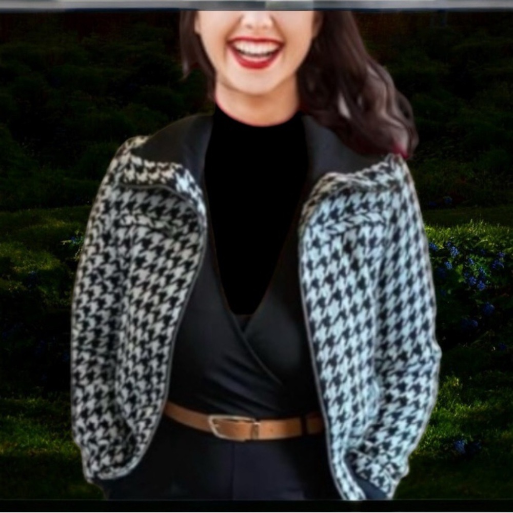 Cello Houndstooth Jacket - image 2